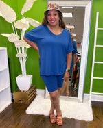 Chill Day Shorts Set - Plus Size