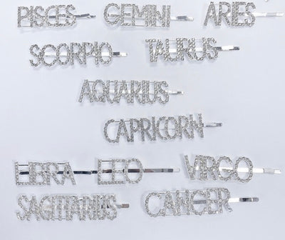 Zodiac Hair Pin